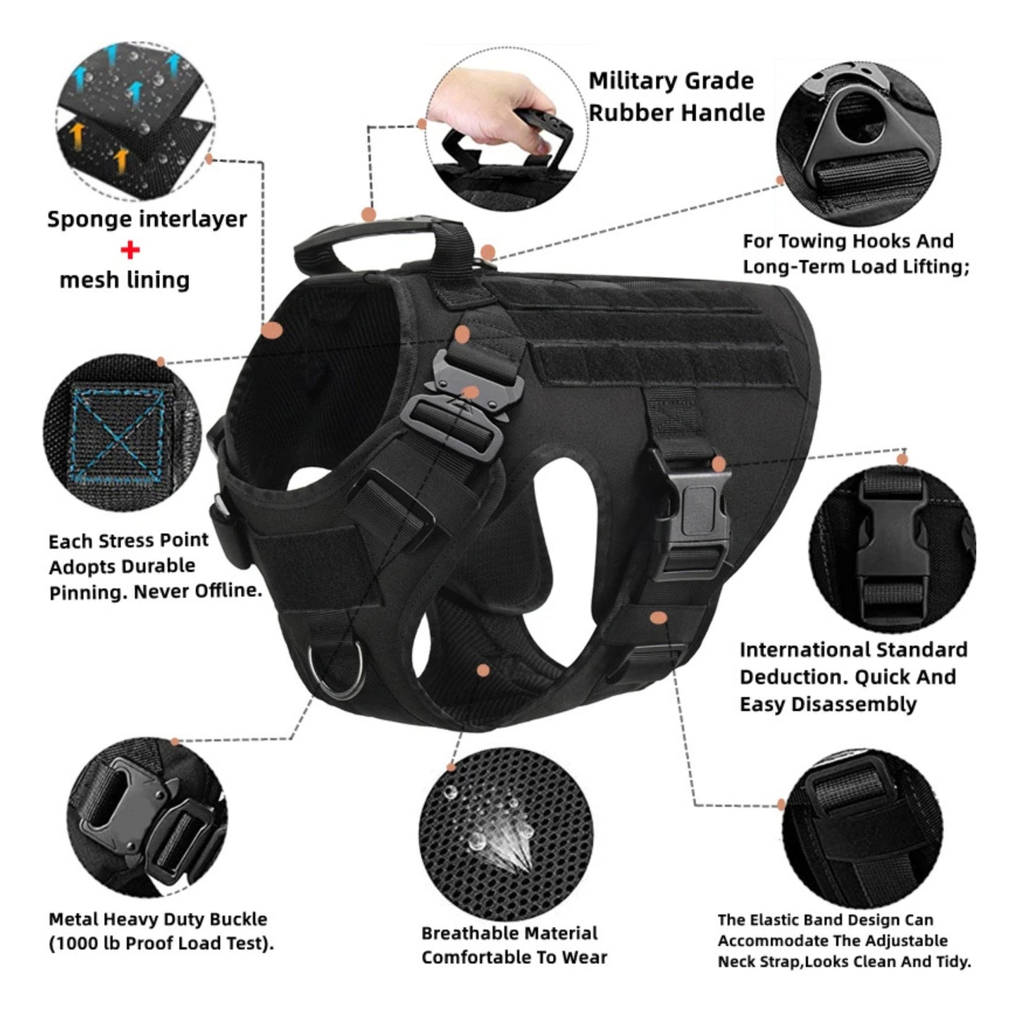 Trailblazer™ Adventure Pack (Harness + Leash + Backpack set)
